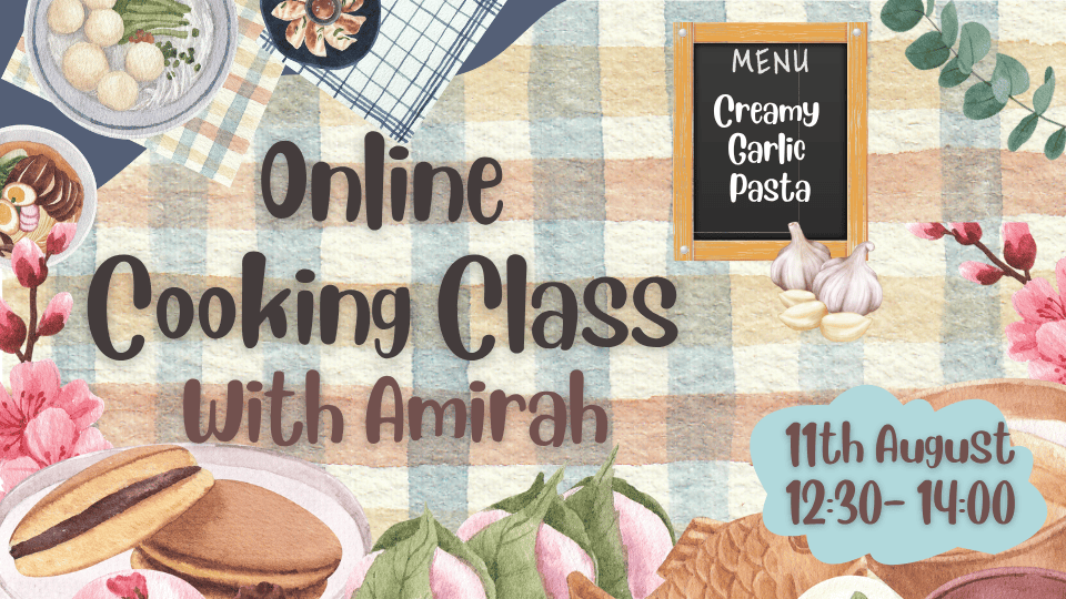 Online Cooking Class with Amirah